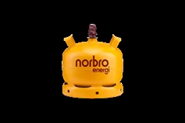 Gas Gul ombytning 5 kg